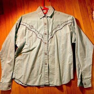 Vintage, western button down